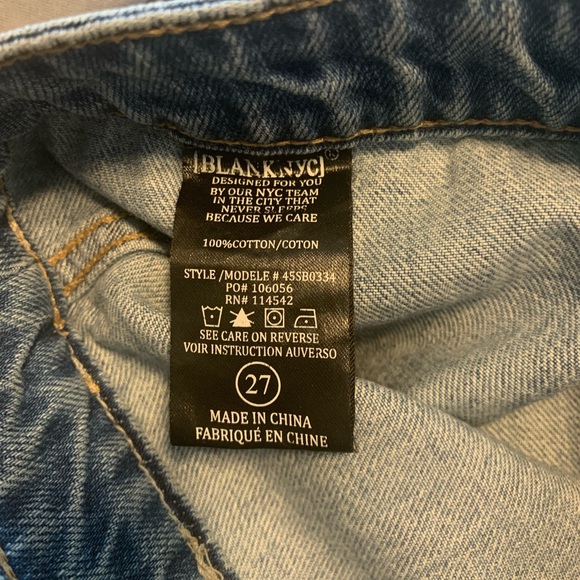 BlankNYC denim mini skirt size 27 - Picture 6 of 6